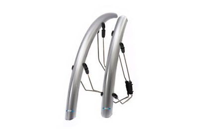 RSP 700C-27" EASY FIT SILVER NARROW LIGHT MUDGUARDS