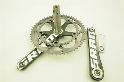 SRAM FORCE CARBON RACING CHAINSET 2.2 10 SPEED DOUBLE CHAINWHEEL 175mm 50% OFF R
