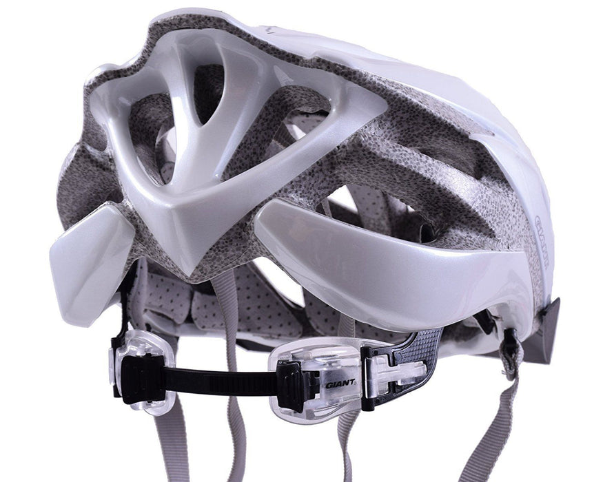GIANT IXION TRAIL TOP QUALITY CYCLE HELMET SMALL-MEDIUM 51-54cm SILVER & WHITE