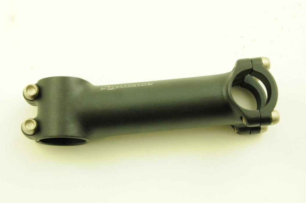 SYNTACE F139 AHEAD HANDLEBAR STEM BLACK 4 BOLT 120mm TO FIT 28.6mm 1 1-8” FORKS - Bankrupt Bike Parts