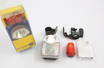 HELLA TP950 QUALITY BICYCLE LIGHT LAMP SET FRONT-REAR EASY FIT & SAFE GREAT IDEAL GIFT