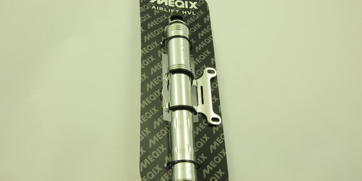 MEQIX AIRLIFT HVL ALUMINIUM MINI PUMP SILVER RALEIGH RMJ812 SALE 33 o