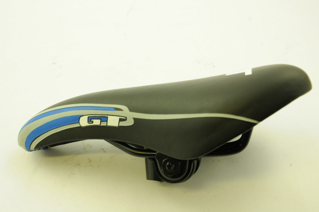 BLUE Viscount Dominator BMX Bicycle Seat- Old School Hard Shell Saddle - Foto 11