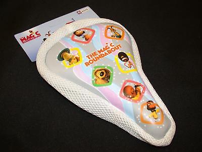 MAGIC ROUNDABOUT CHILDS BICYCLE SEAT COVER KIDS SOFT SADDLE COVER FANTASTIC IDEAL GIFT