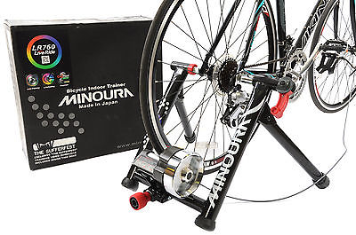 MINOURA LR-760 "LIVE RIDE" MAGNETIC RESISTANCE BICYCLE INDOOR TRAINER  £70 OFF