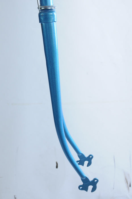 27" Fork Blue 170mm 1" Steerer Traditional Tourist Conventional Bike Rare