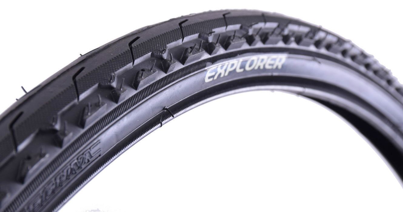 ECOVELO 2 Tyres 700 X 45C (45-622) Demi-Slick Black For Hybrid