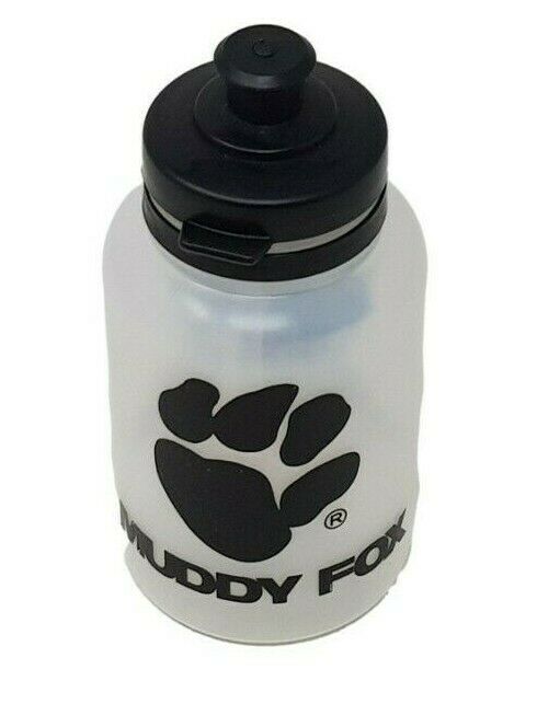 SMALL MUDDY FOX WATER BOTTLE, BOTTLE CAGE, 330ML, CLEAR PLASTIC, KIDS