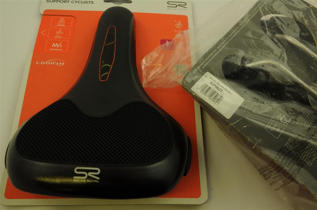 ROYAL LOOK IN LADIES BIKE HIGH QUALITY COMFORT GEL SADDLE MODERATE BZP5022 50% O