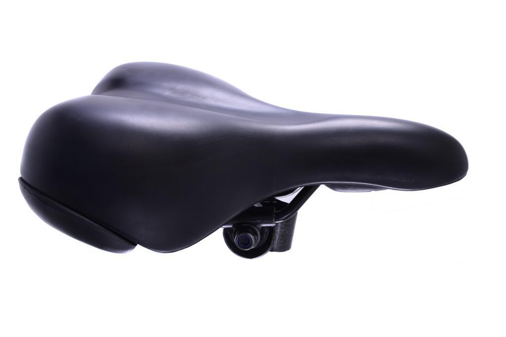 IBEROSELLE WATERPROOF BIKE SEAT UNISEX DESIGN BLACK COMFORTABLE CYCLE SADDLE