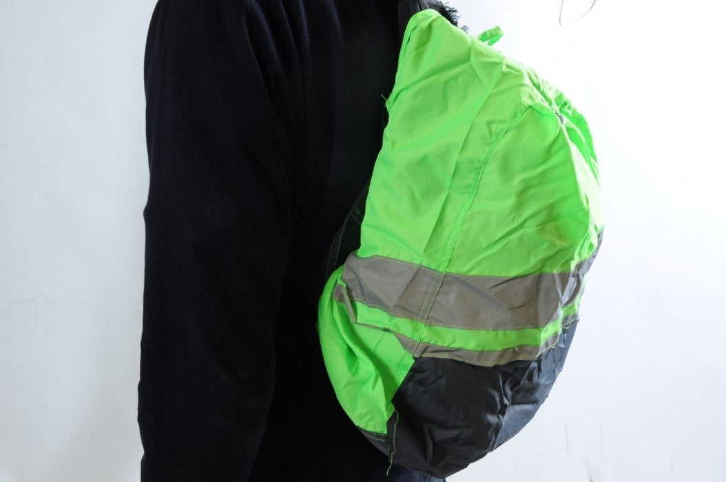 Wowow Backpack, Rucksack Hi Viz Vis Reflective Cover Green Fluorescent
