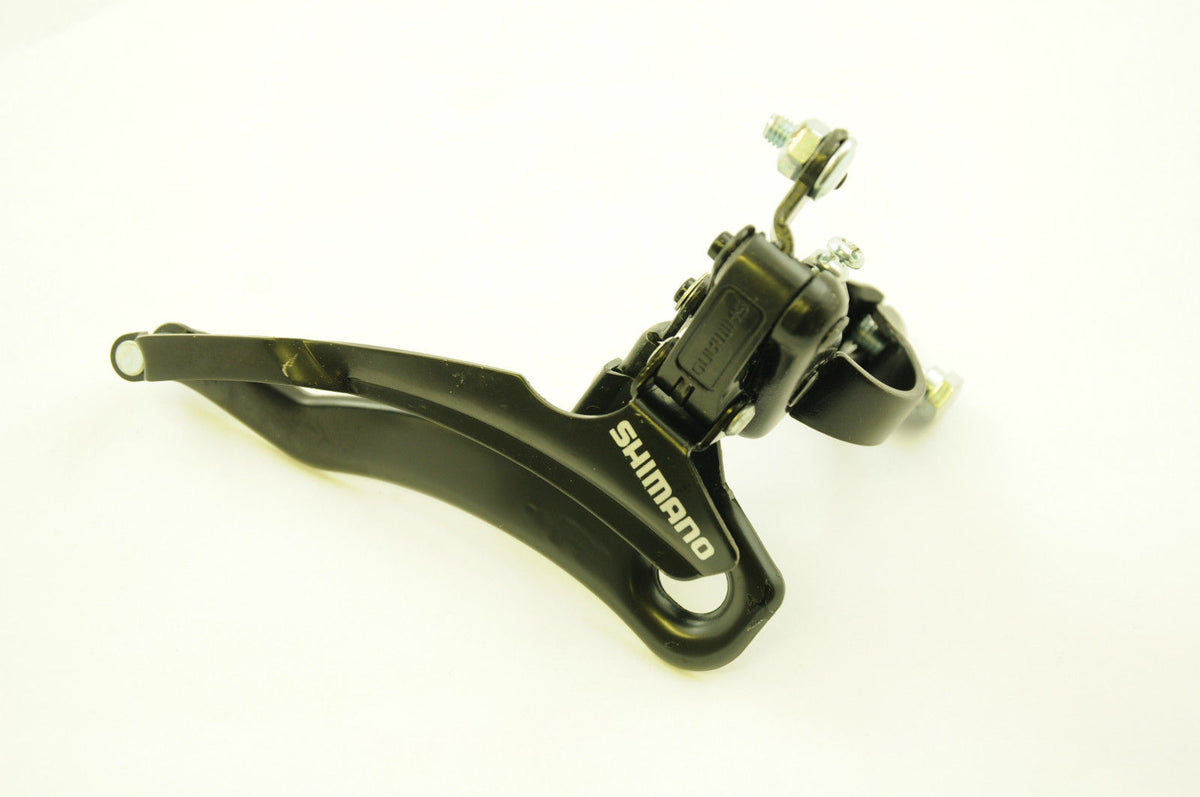 パーツ SHIMANOwhrs31 SHIMANO TOURNEY DOWN PULL FD-TZ31 FRONT DERAILLEUR TRIPLE 31.8mm GEAR