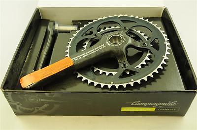CAMPAGNOLO CENTAUR UT 10 SPEED DOUBLE CARBON CHAINWHEEL CHAINSET 172.5mm 50-34T