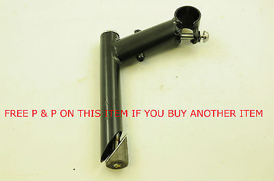 22.2mm MTB HANDLEBAR STEM IDEAL EARLY MOUNTAIN BIKES HOLE FOR CABLE CANTI-BRAKE