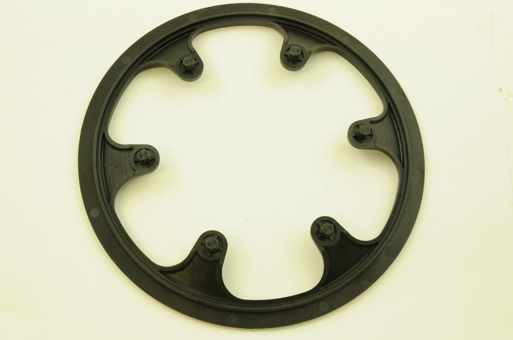CHAINRING GUARD PROTECTOR 6 PIN PUSH FIT BLACK 40 TEETH MTB ATB OPC CH