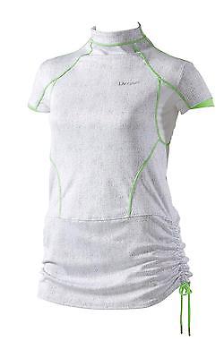 GIANT LIV FASHION SHORT SLEEVE CYCLING JERSEY WOMENS LARGE WHITE 50% OFF