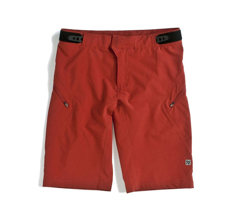 Sombrio Highline Epik Freeride Mens Shorts Large 36 – 38” Waist Brick Red