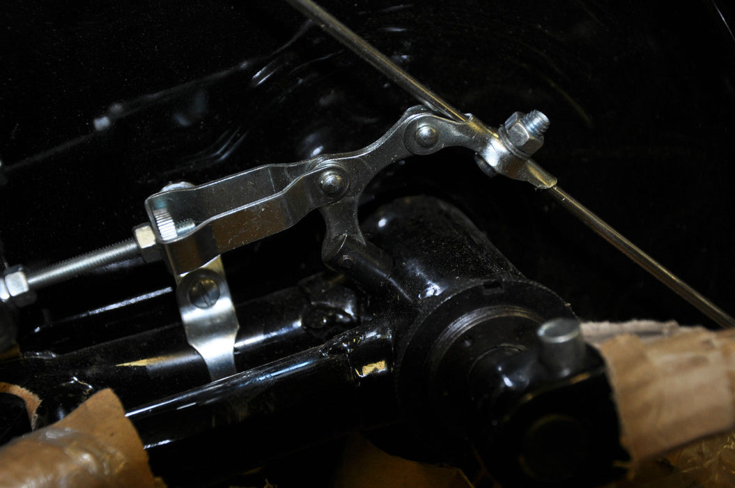 SET OF VINTAGE BIKE ROD BRAKE ROLLER LEVER HANDLEBARS + BRAKE PARTS RO