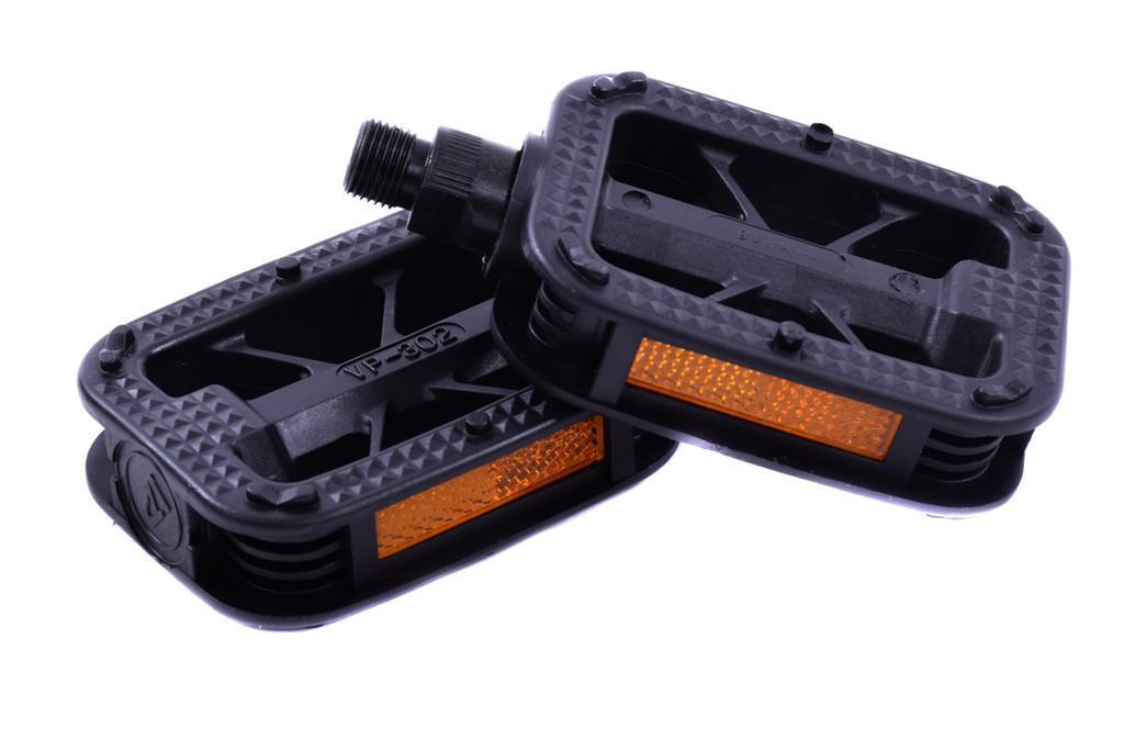 PAIR BIKE PEDALS VP TREKKING URBAN CITY CYCLE REFLECTOR PEDALS VP-302 TOP QUALIT