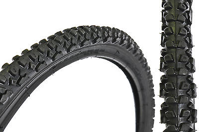 PAIR (2) MTB TYRES TRAIL TRAX 26 x HEAVY DUTY OFF ROAD MOUNTAIN B
