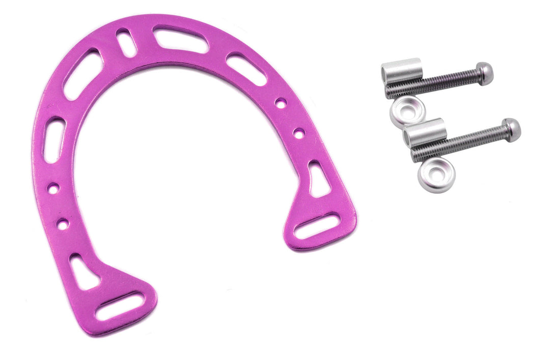 BRAKE BOOSTER PLATE PURPLE ALLOY MOUNTAIN BIKE , FREESTYLER, BMX DOWNHILL BIKE