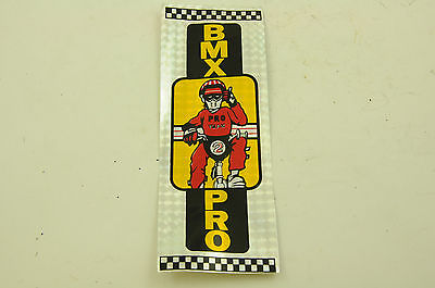 OLD SCHOOL BMX DECAL "BMX PRO” TRANSFER,STICKER 80’s MADE NEW OLD STOCK NOS