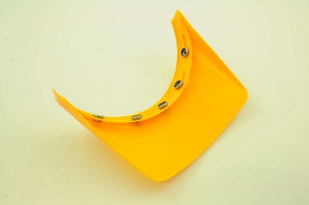 OLD SCHOOL BMX 80`s MADE BIEFFE HELMET SHIELD VISOR GUARD NEW OLD STOCK YELLOW