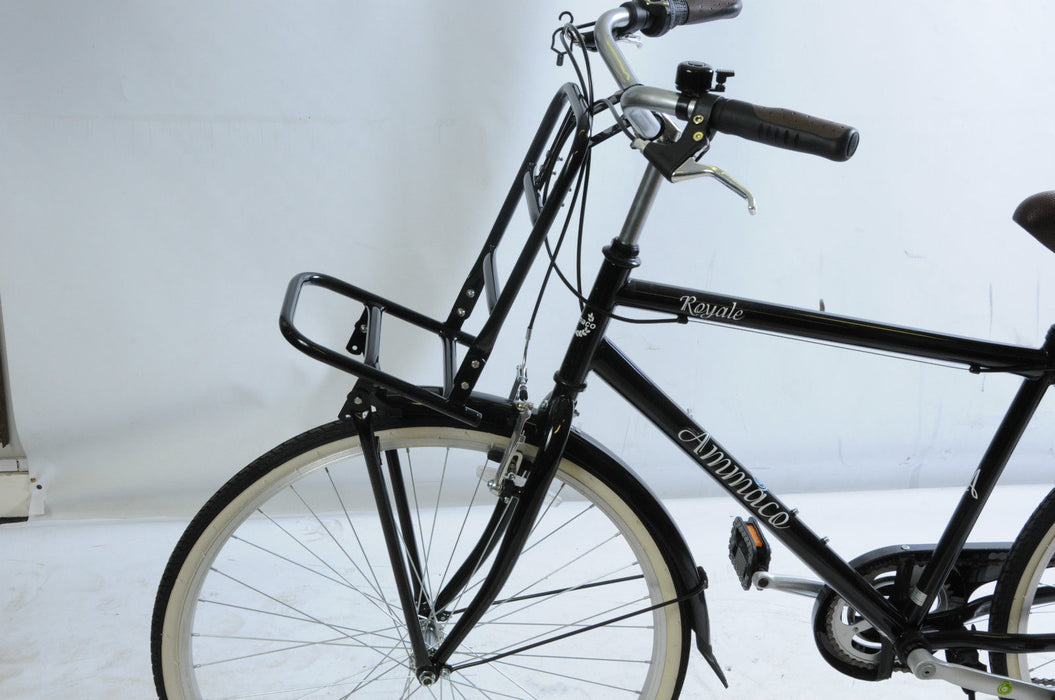 DUTCH STYLE FRONT BIKE CARRIER HEAVY DUTY RACK 30cm x 20cm FOR 26/28 ...