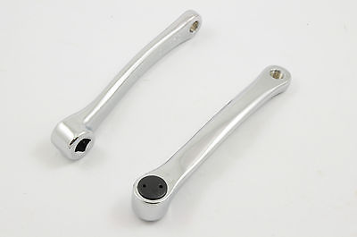 LEFT CRANK PEDAL ARM FOR COTTERLESS AXLE 170mm STEEL FOR MTB ATB BIKE CHROME
