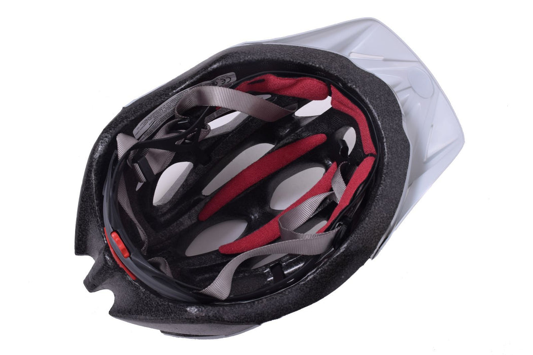 QUALITY BELL SLANT CYCLE HELMET WHITE ADULTS 54cm - 61cm SAFETY AT LOW PRICE