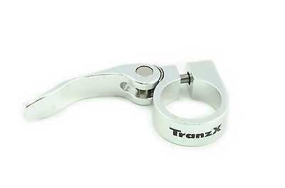 TRANZ-X QUICK RELEASE 28.8mm SEAT CLAMP COLLAR ALLOY