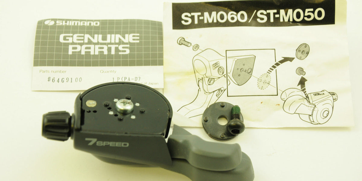 VINTAGE 7SPD SHIMANO DEORE LX ST-M060 ST-M050 RIGHT GEAR SHIFT LEVER O