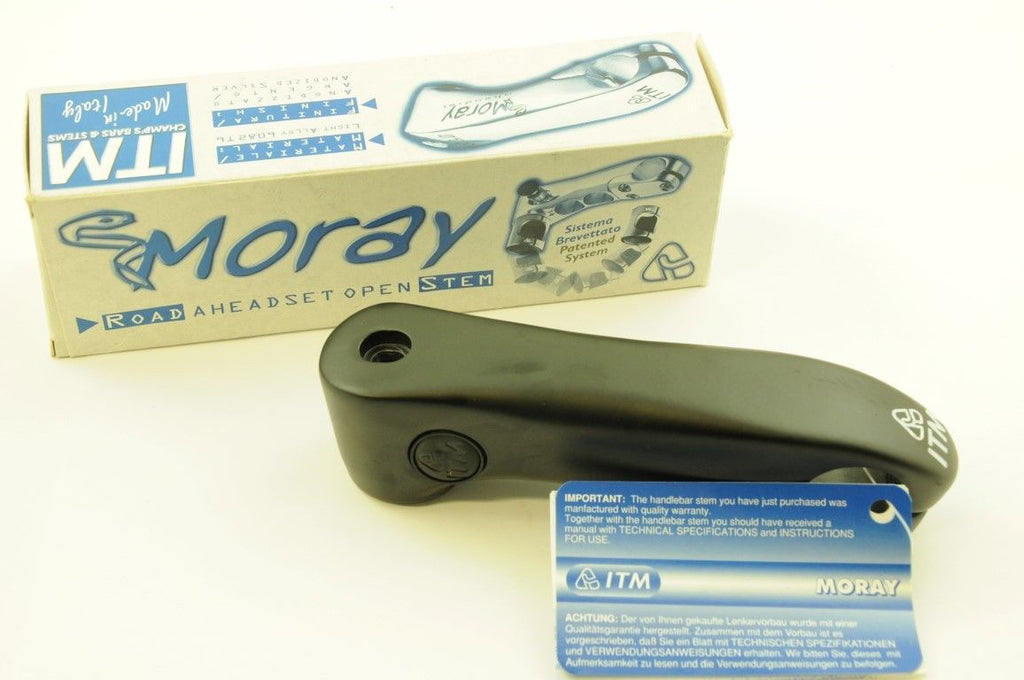 Potence Vélo ITM 400 Racing - 76°, 100 Mm, 22,2 Mm, Argent, NOS