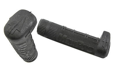 MAXPRO DOWNHILL MTB CYCLE GRIPS BLACK WITH HAND PROTECTION
