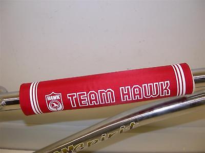 OLD SCHOOL BMX HAWK 3 PIECE RED FRAME PAD SET GENUINE NEW OLD STOCK MADE IN 80's