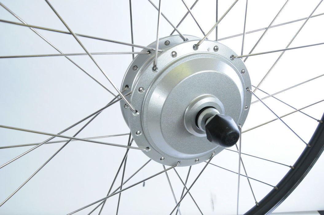 WHEEL WITH ELECTRIC FRONT WHEEL DRIVE HUB MOTOR 36V VOLT 250W WATT