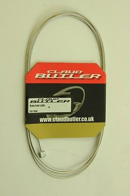 STAINLESS STEEL MTB BRAKE INNERCABLE 200cm 80” CLAUD BUTLER BUY ONE GET ONE FREE