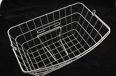 NEW RALEIGH CAPRICE SILVER WIRE FRONT BASKET ALSO SUIT SHOPPERS, DUTCH BIKES ETC