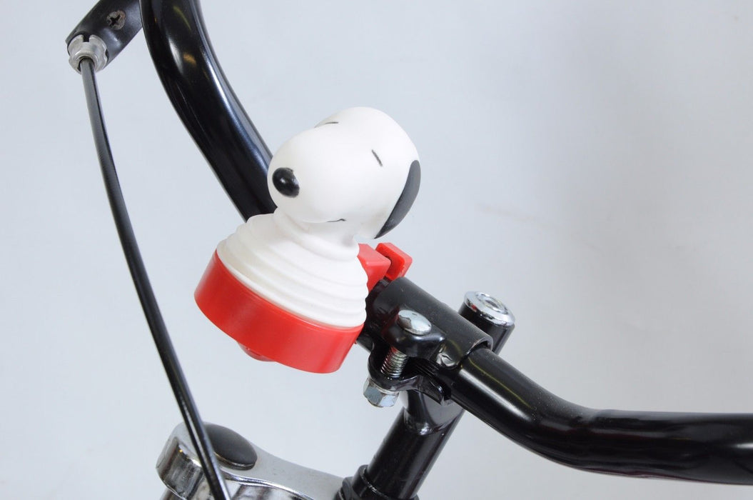 SNOOPY BICYCLE BIKE HANDLEBAR SQUEAKY TOY IDEAL GREAT PRESENT BIG DISCOUNT RED