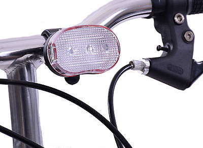 MTB BIKE SAFETY FRONT 3 LED BRIGHT LIGHT 3 DIFFERENT MODES WATERPROOF CYCLE LAMP