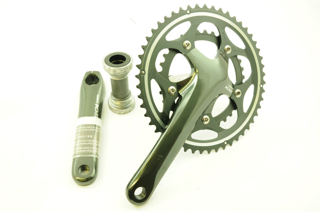 SHIMANO 105 FC-5650 10 SPD DOUBLE CHAIN SET 50/34 TEETH GREY 172.5