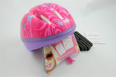 BARBIE CYCLE-SCOOTER SAFETY HELMET+ MY FAB BEAUTY GIRLS SET SIZE 46-52cm