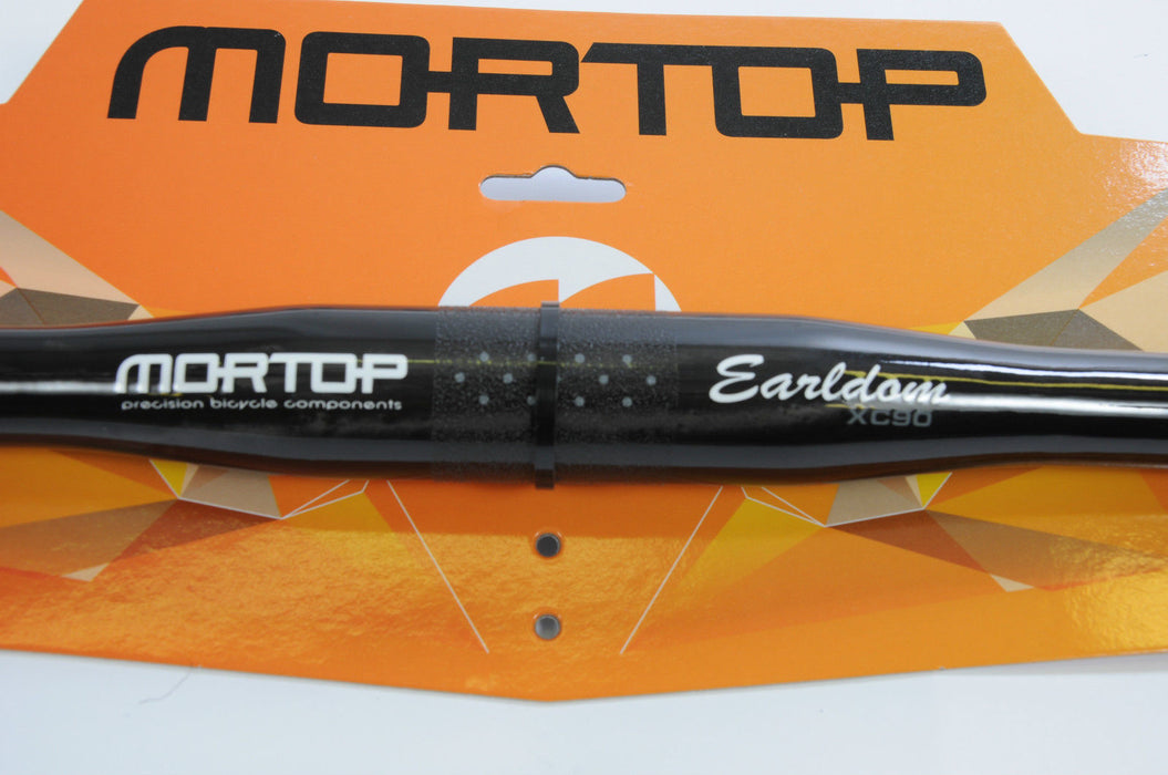 MORTOP EARLDOM XC90 BIKE FULL CARBON HANDLEBAR 31.8mm CENTRE ATB XC 50% OFF RRP