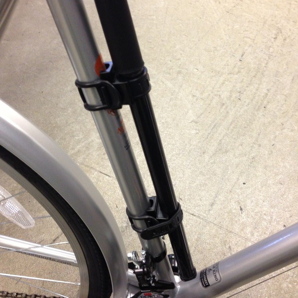 Jorzer Support de Pompe à vélo Support de Pompe à vélo Black BACKET Clip Cadre de Jorzer Support de Pompe à vélo Support de Pompe à vélo Black BACKET Clip Cadre de