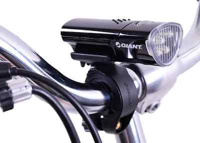 GIANT NUMEN EL2.0 COMMUTER BIKE LIGHT FRONT SUPER BRIGHT 5 LED HEADLIGHT BLACK - Bankrupt Bike Parts