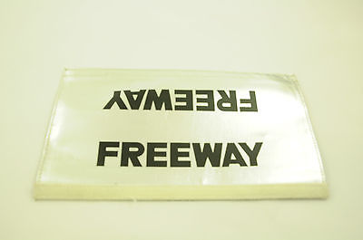 OLD SCHOOL BMX FREEWAY FRAME PAD CRASH-PAD CHROME SILVER NOS MADE IN 80’s