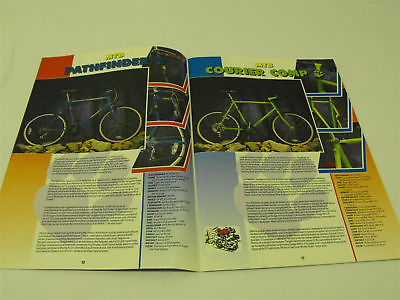 MUDDY FOX 1990 KATANA BICYCLE CATALOGUE NEW MINT LOW PRICE CYCLE MEMORABILIA