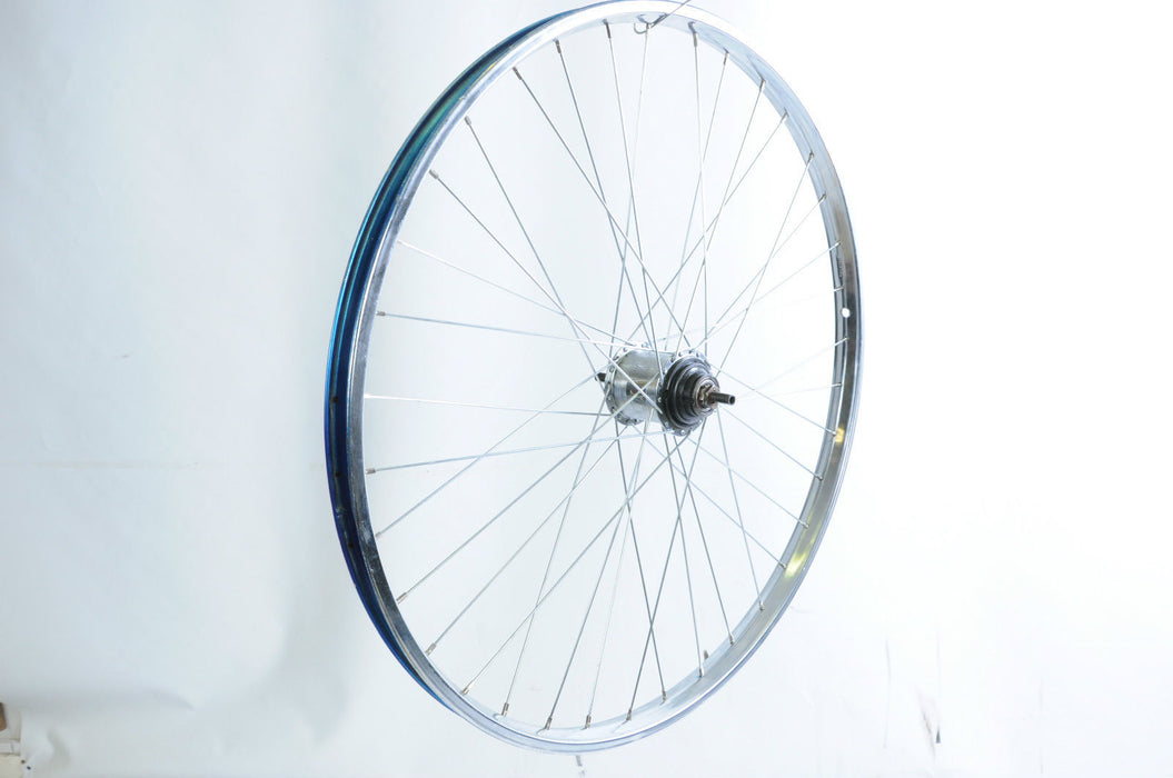 26 x 1 3/8 3 SPEED SA REAR WHEEL ROADSTER BIKE WESTRICK CHROME RIM ROD ...