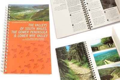MOUNTAIN BIKE GUIDE BOOK MAP TO SOUTH WALES-GOWER-WYRE VALLEY 50% OFF FREE P&P