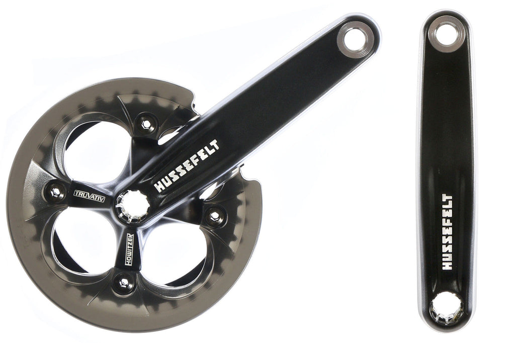 truvativ hussefelt pedale TRUVATIV HUSSEFELT HOWITZER 175mm 36 TEETH CRANK CHAINSET DH/TRIALS/JUMP  BIKES